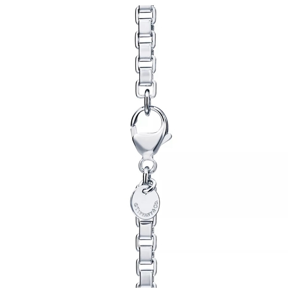 Tiffany & Co. Sterling Silver Box Chain Bracelet - Picture 3 of 5